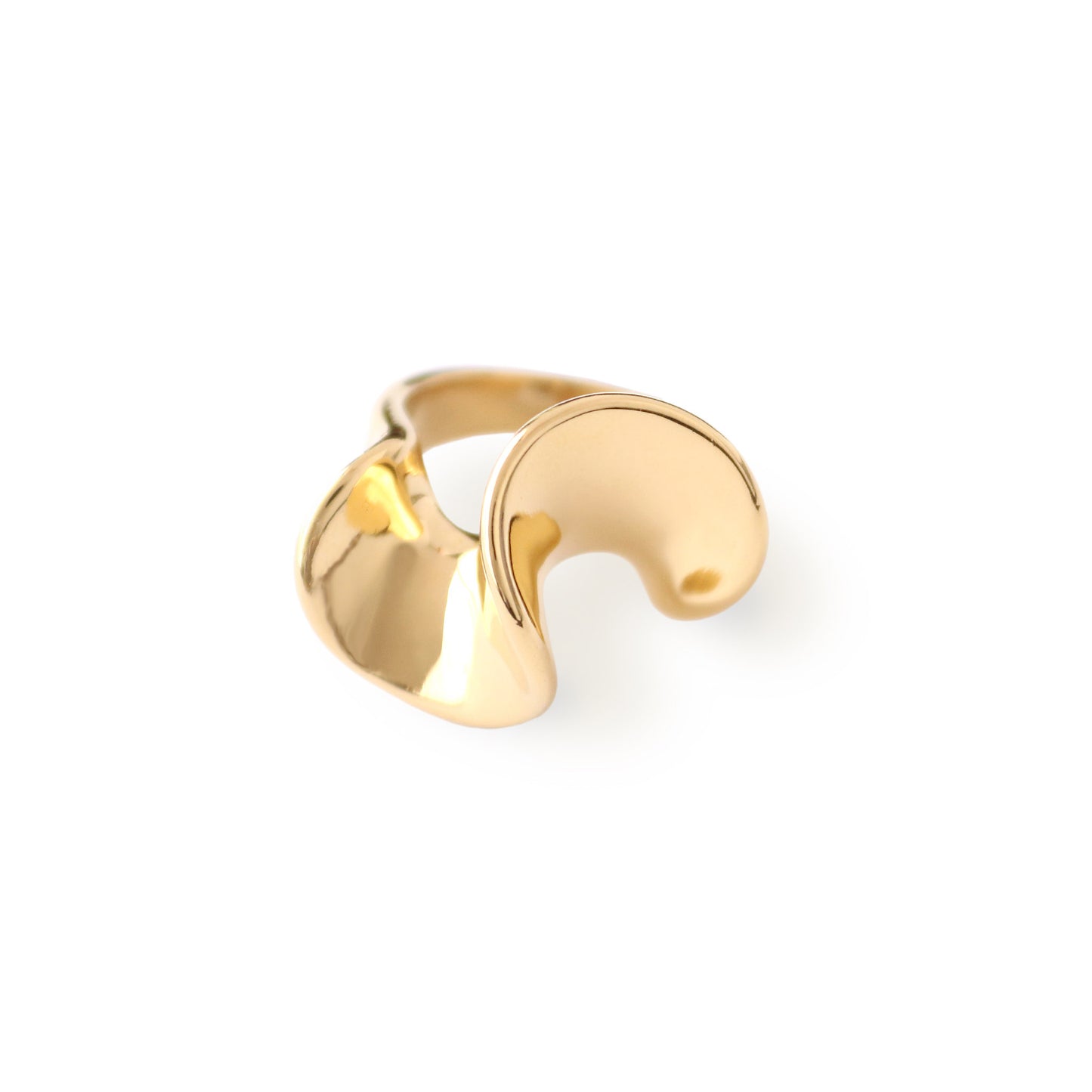 ペタルカールドリング|18K Gold PVD Coating