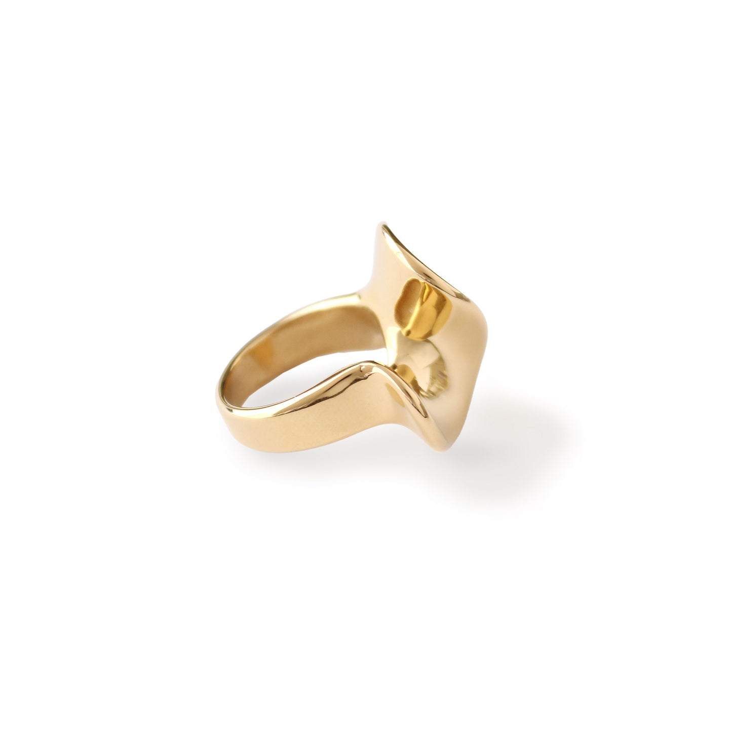 ペタルカールドリング|18K Gold PVD Coating