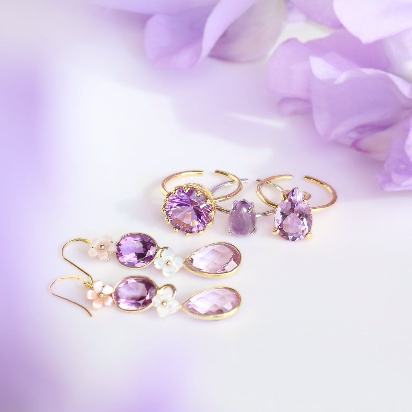 2月誕生石 アメジスト ジュエリーコレクション