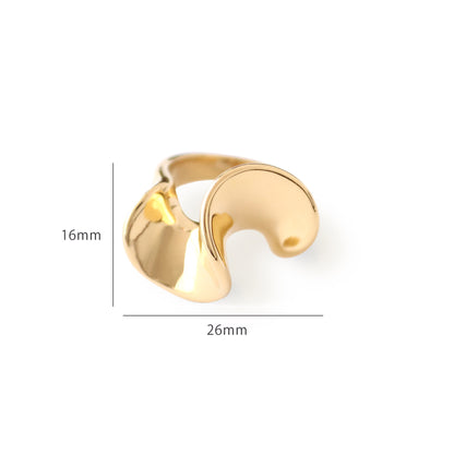 ペタルカールドリング｜18K Gold PVD Coating