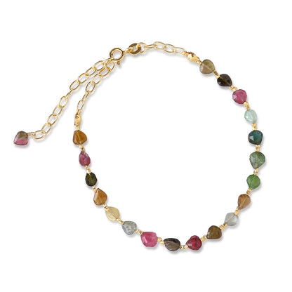 ブラジル産トルマリン マロンカット 色合い